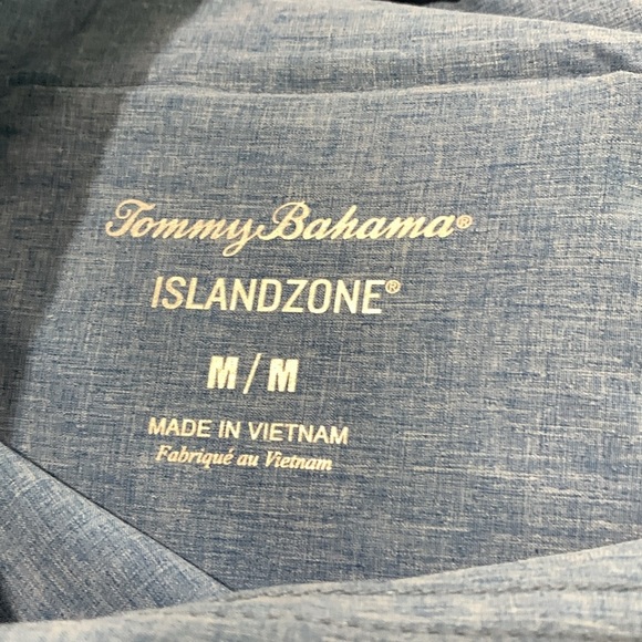 TOMMY BAHAMA Island Zone Blue Cargo Pants medium - Picture 6 of 8